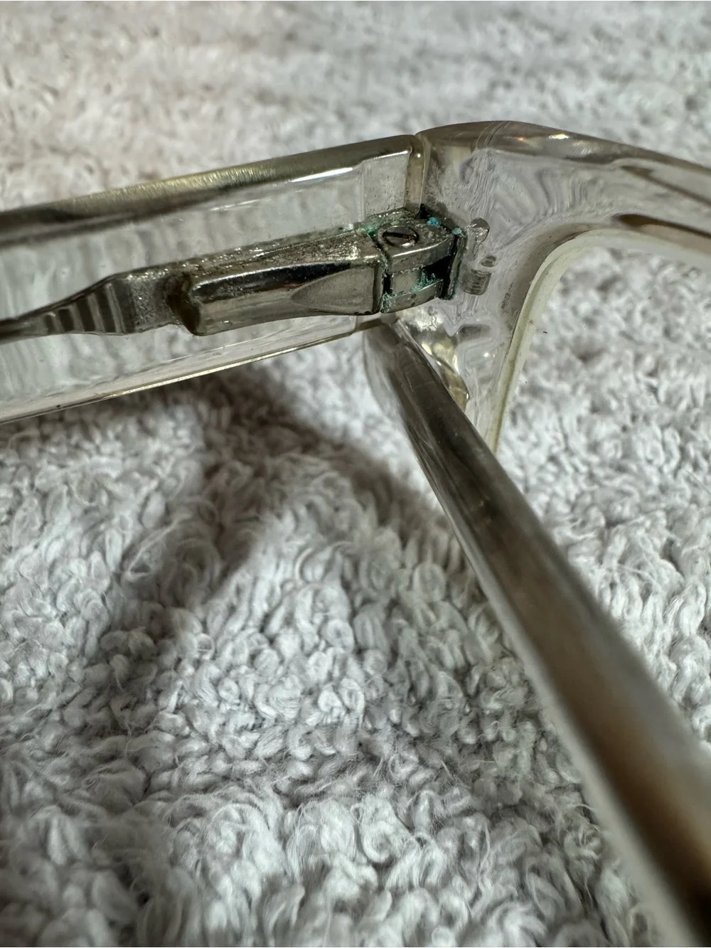 Women's Clear Rectangle Glasses - Classic Transparent Style